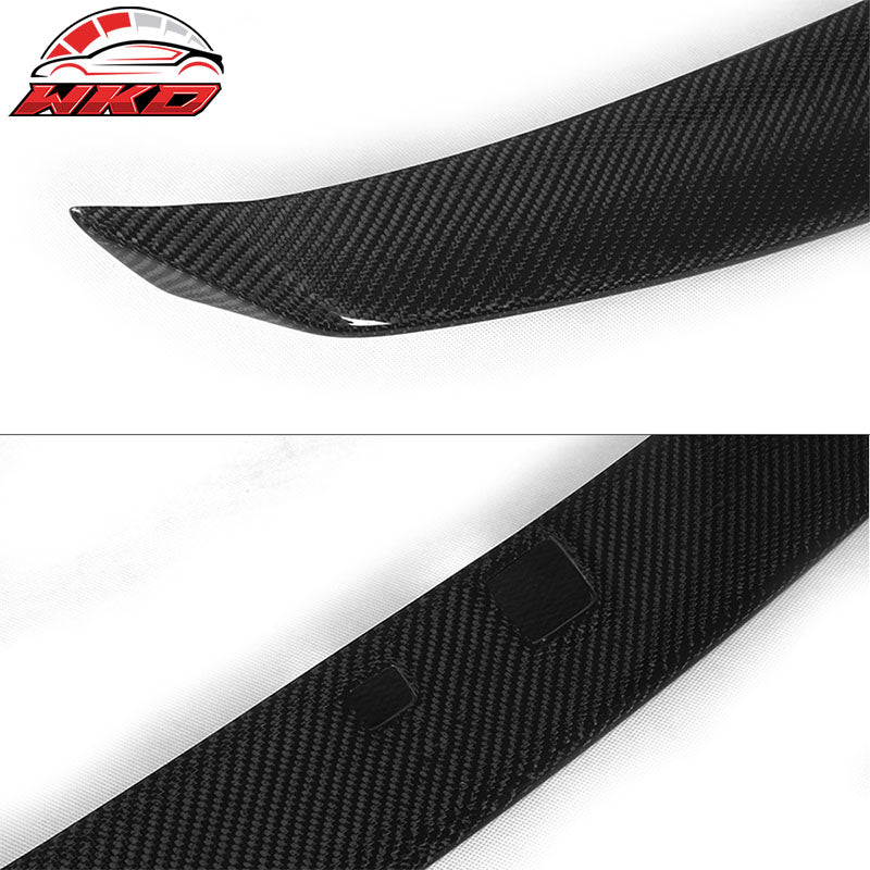 For 07-15 Infiniti G35 G25 G37 Q40 4DR JDM Matte Carbon Fiber Rear Trunk Spoiler