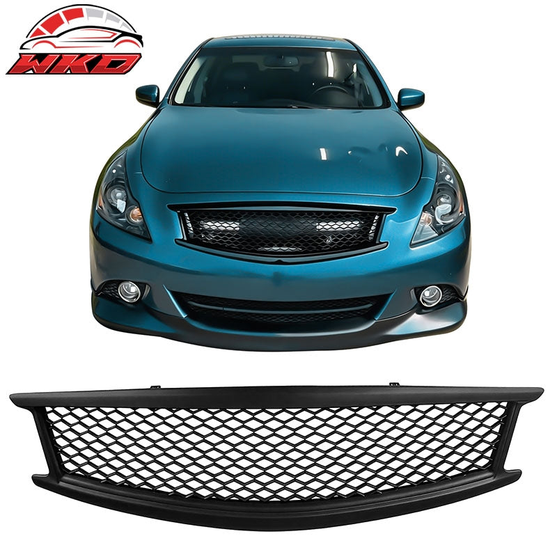 Wholesale 10-15 Infiniti G37 G25 Q40 Sedan Honeycomb Style Upper Grille Matte Black