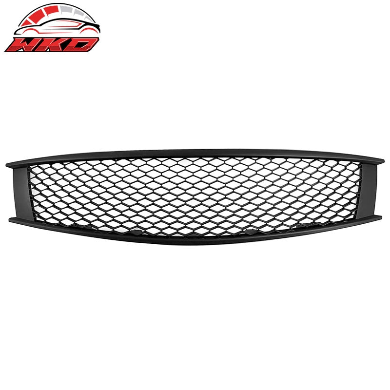 Fits 08-15 Infiniti G37 Q60 Coupe Honeycomb Style Upper Grille Matte Black ABS