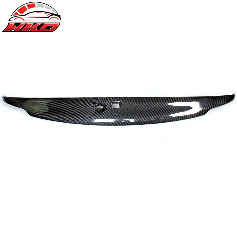 Fits 10-13 Infiniti G37 Sedan JC Style Rear Trunk Spoiler Lip Matte Carbon Fiber