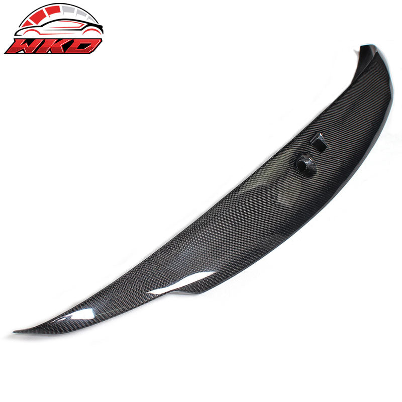 Fits 10-13 Infiniti G37 Sedan JC Style Rear Trunk Spoiler Lip Matte Carbon Fiber