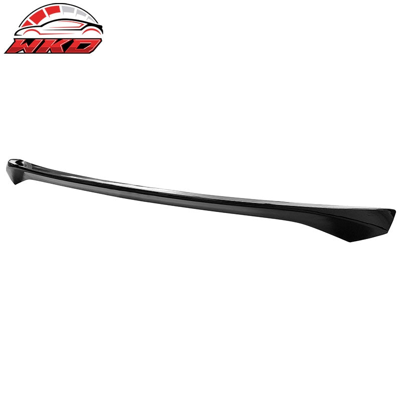 Fits 14-24 Infiniti Q50 AS Style Rear Trunk Spoiler Wing Lip Gloss Black ABS