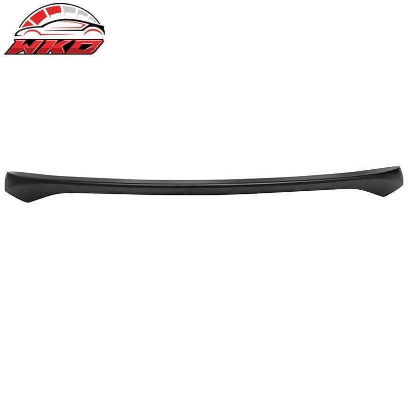 Fits 14-24 Infiniti Q50 AS Style Rear Trunk Spoiler Wing Lip Matte Black ABS