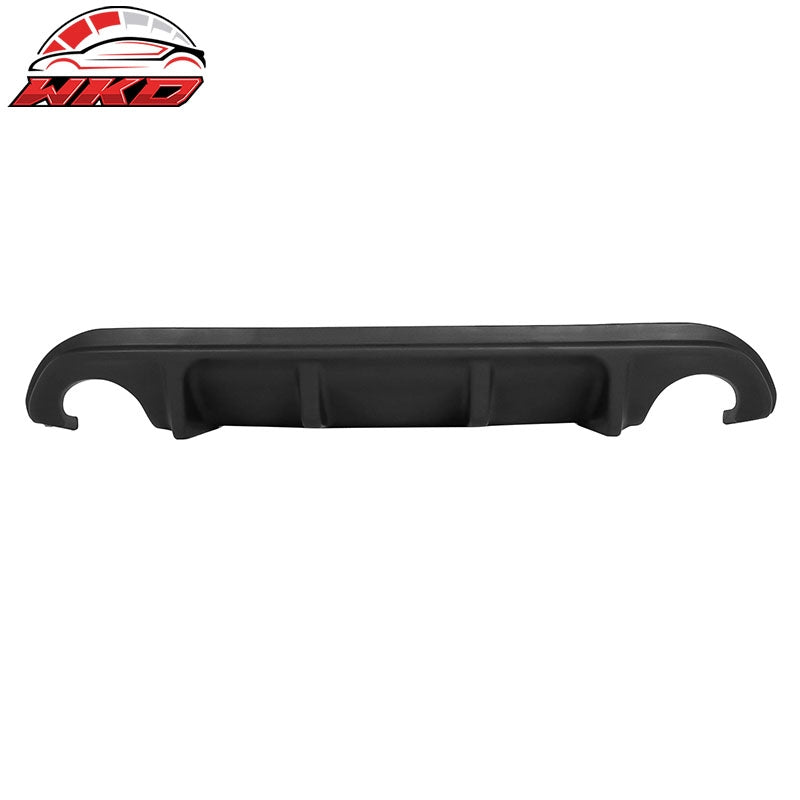 Fits 14-17 Infiniti Q50 JDM Sport Rear Bumper Diffuser Spoiler Lip Unpainted ABS