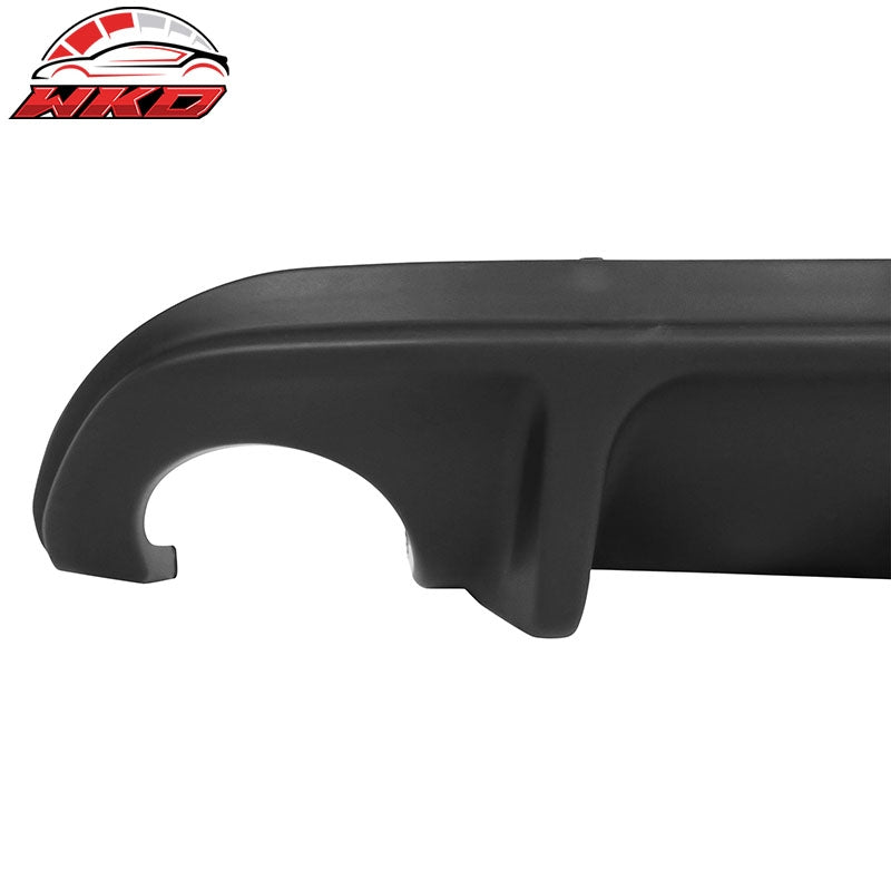 Fits 14-17 Infiniti Q50 JDM Sport Rear Bumper Diffuser Spoiler Lip Unpainted ABS