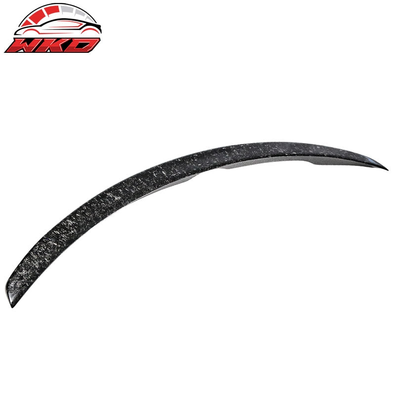 Fits 14-24 Infiniti Q50 Japanese Style Trunk Spoiler Wing Forged Carbon Fiber