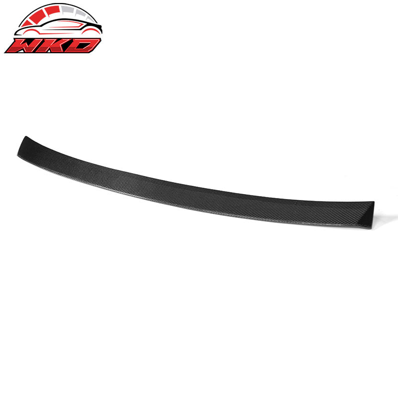 Fits 14-24 Infiniti Q50 V37 ST Style Rear Roof Spoiler Wing Real Carbon Fiber CF
