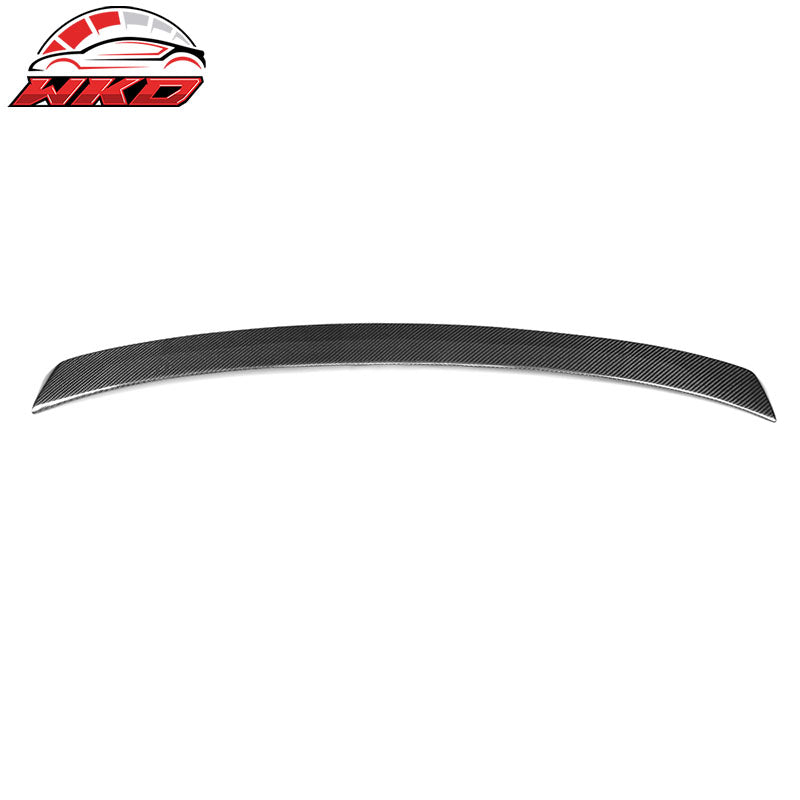 Fits 14-24 Infiniti Q50 V37 ST Style Rear Roof Spoiler Wing Real Carbon Fiber CF