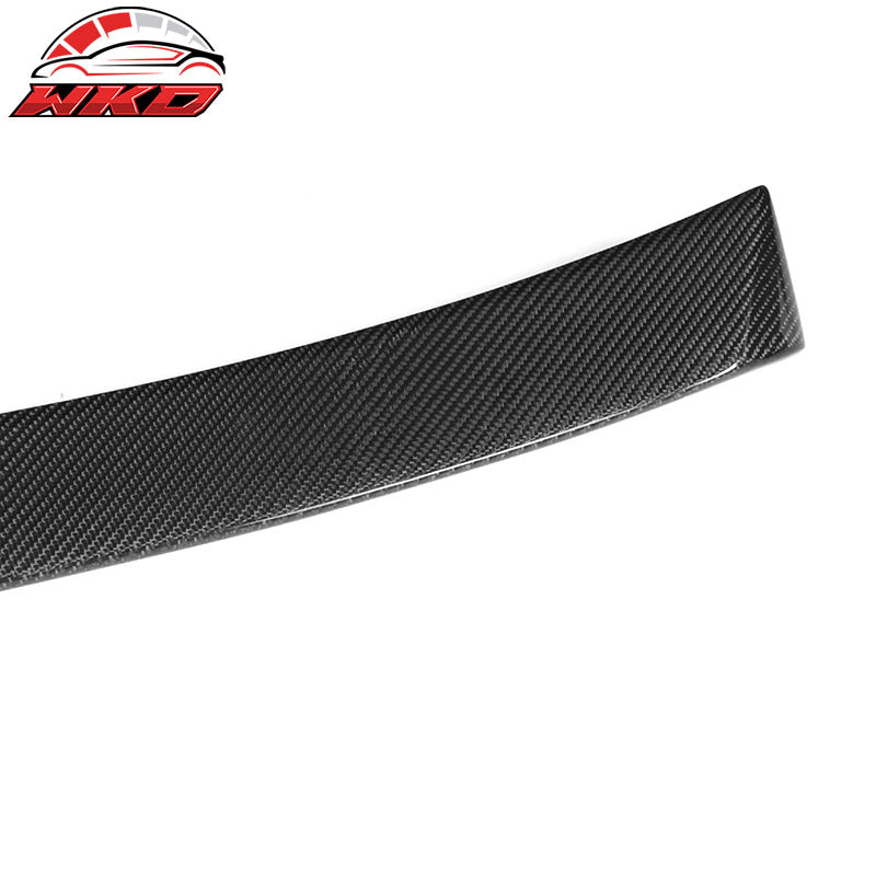 Fits 14-24 Infiniti Q50 V37 ST Style Rear Roof Spoiler Wing Real Carbon Fiber CF