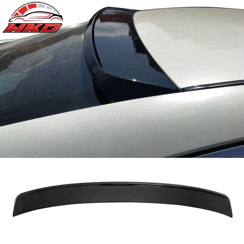 Wholesale 14-24 Infiniti Q50 Sedan Gloss Black Roof Spoiler Rear Window Wing Lip ABS - Wikond Auto