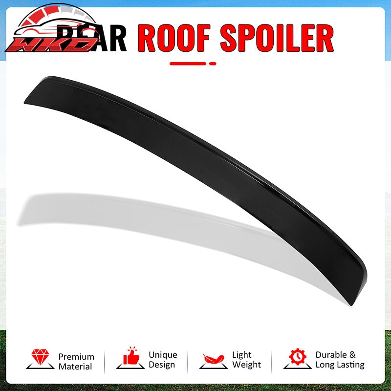 Wholesale 14-24 Infiniti Q50 Sedan Gloss Black Roof Spoiler Rear Window Wing Lip ABS - Wikond Auto