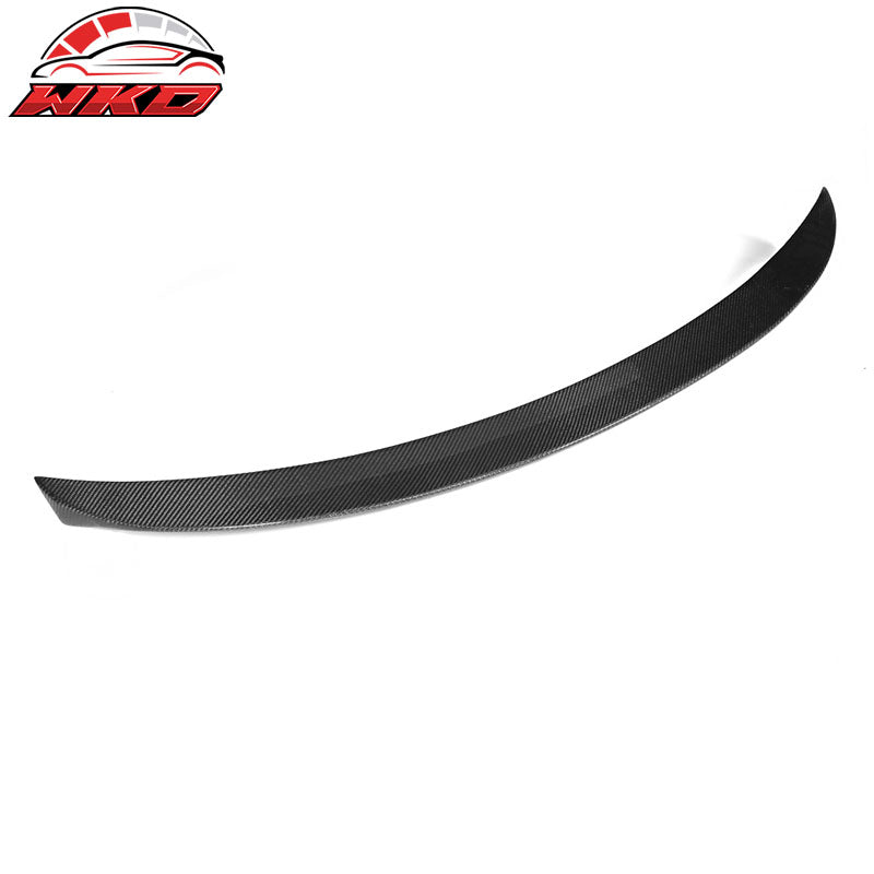 Fits 14-24 Infiniti Q50 ST Style Trunk Spoiler Wing - Matte Carbon Fiber