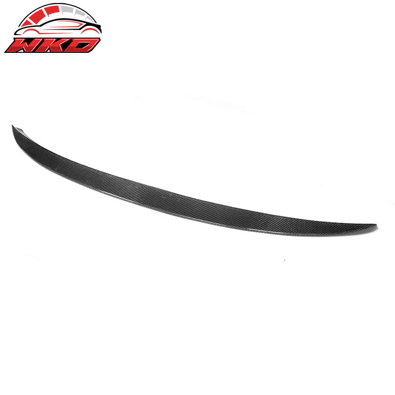 Fits 14-24 Infiniti Q50 ST Style Trunk Spoiler Wing - Matte Carbon Fiber