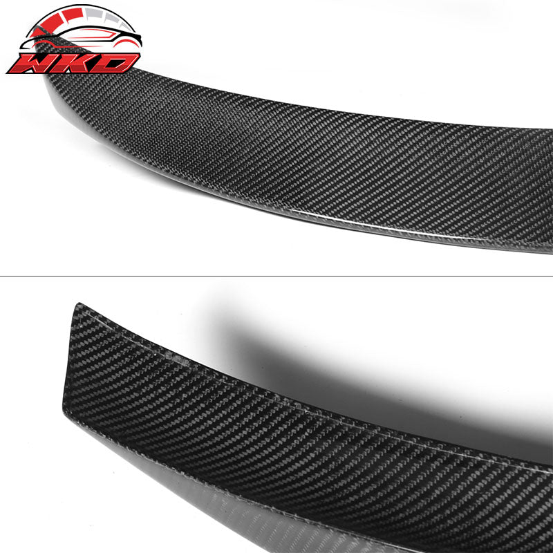 Fits 14-24 Infiniti Q50 V37 ST Style Trunk Spoiler Full Carbon Fiber CF