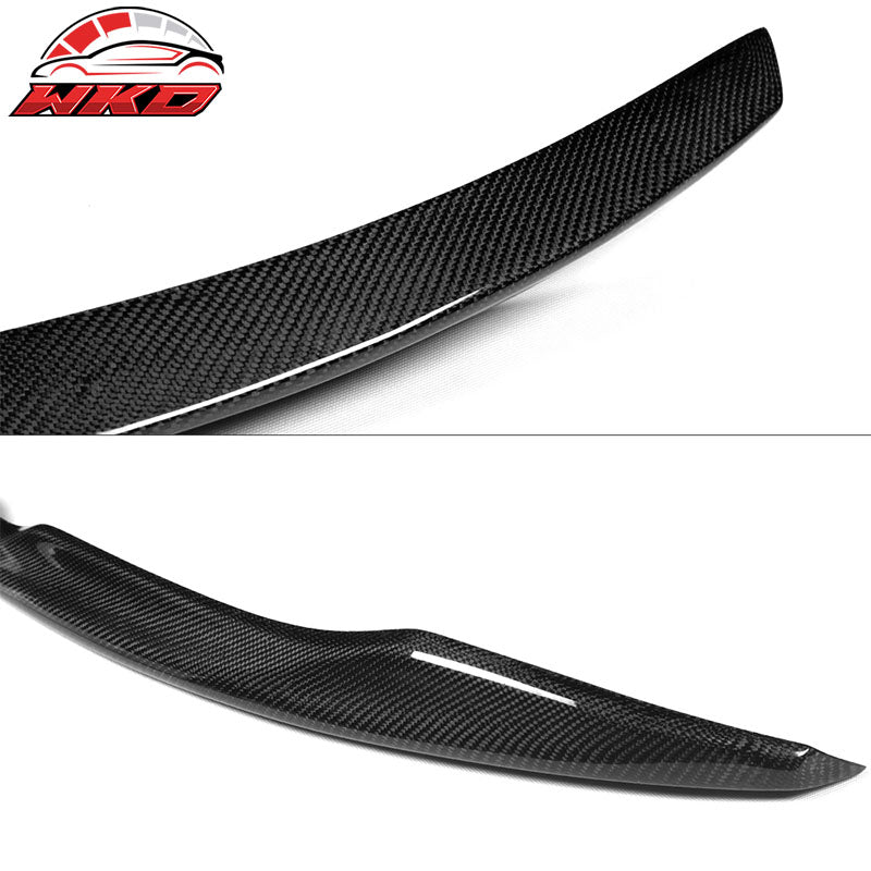 Fits 14-24 Infiniti Q50 V37 OE Style Trunk Spoiler Carbon Fiber
