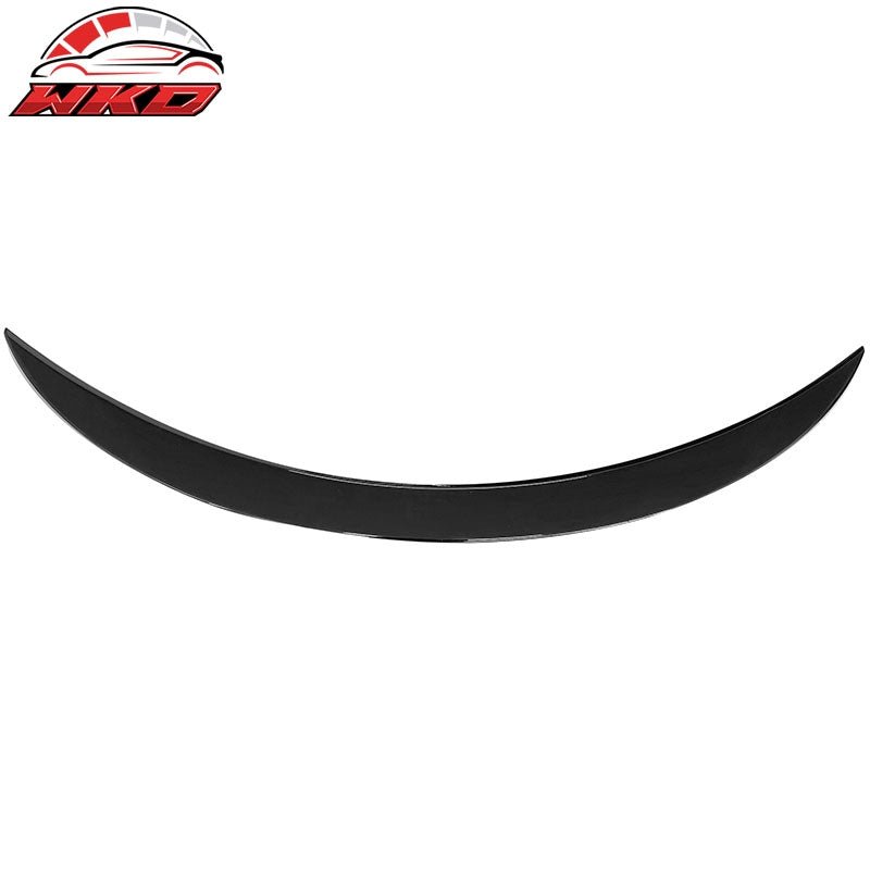 Fits 17-22 Infiniti Q60 X Style Highkick Rear Trunk Spoiler Wing ABS Gloss Black