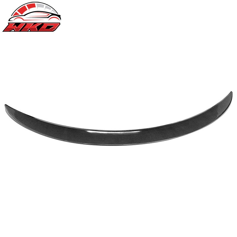 Fits 17-22 Infiniti Q60 X Style Rear Trunk Spoiler Wing ABS Carbon Fiber Print