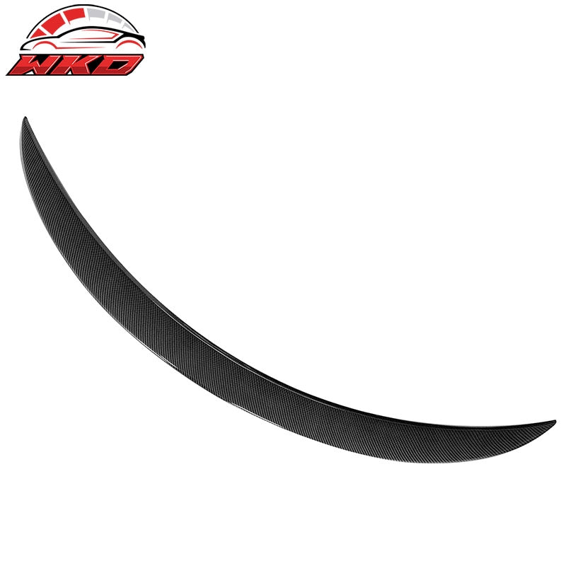 Fits 17-22 Infiniti Q60 X Style Rear Trunk Spoiler Wing ABS Carbon Fiber Print
