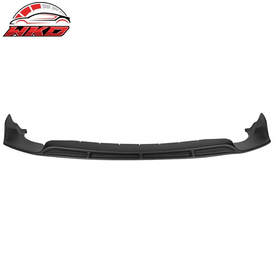 Wholesale 17-19 Infiniti QX30 IKON Style Front Bumper Lip Spoiler Unpainted Black PP