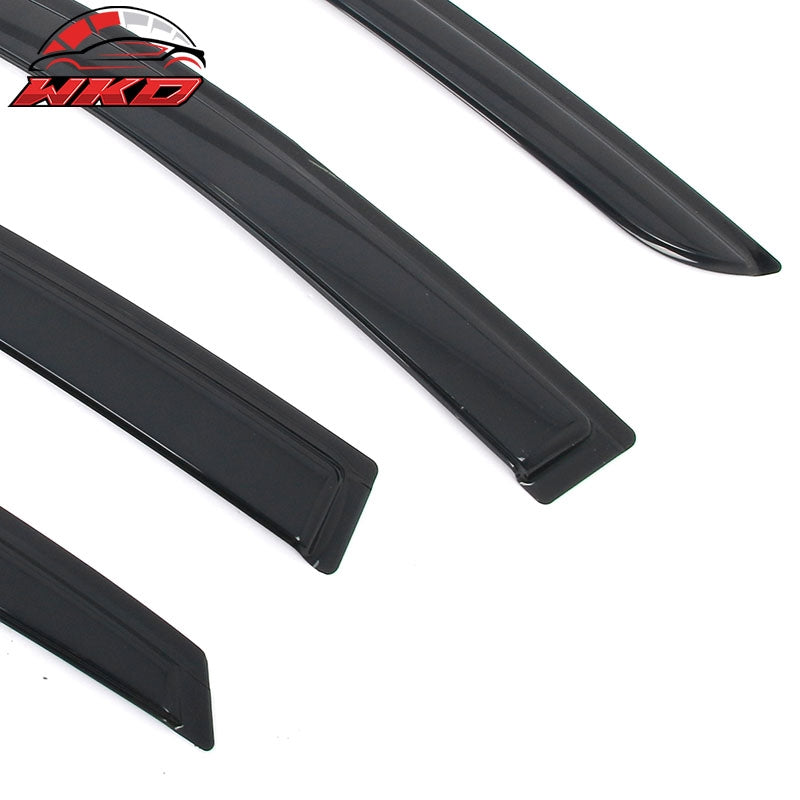 Fits 22-25 Infiniti QX55 Tape on Window Visors Vent Rain Sun Guards Deflectors