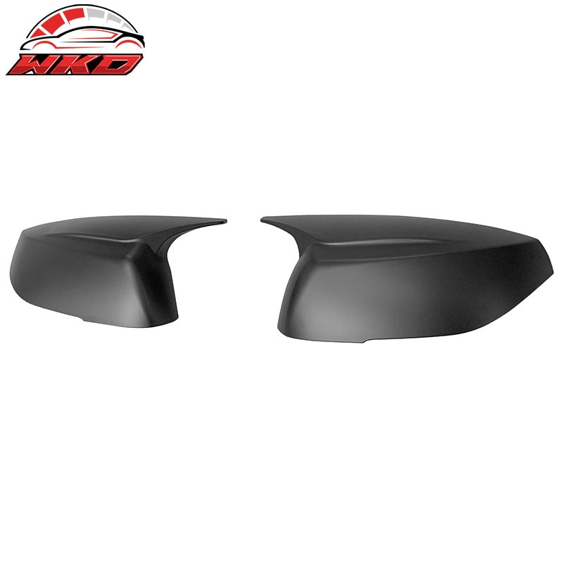 Fits 14-23 Infiniti Q50 Q60 Q70 QX30 Matte Black Rear View Side Mirror Cover Cap
