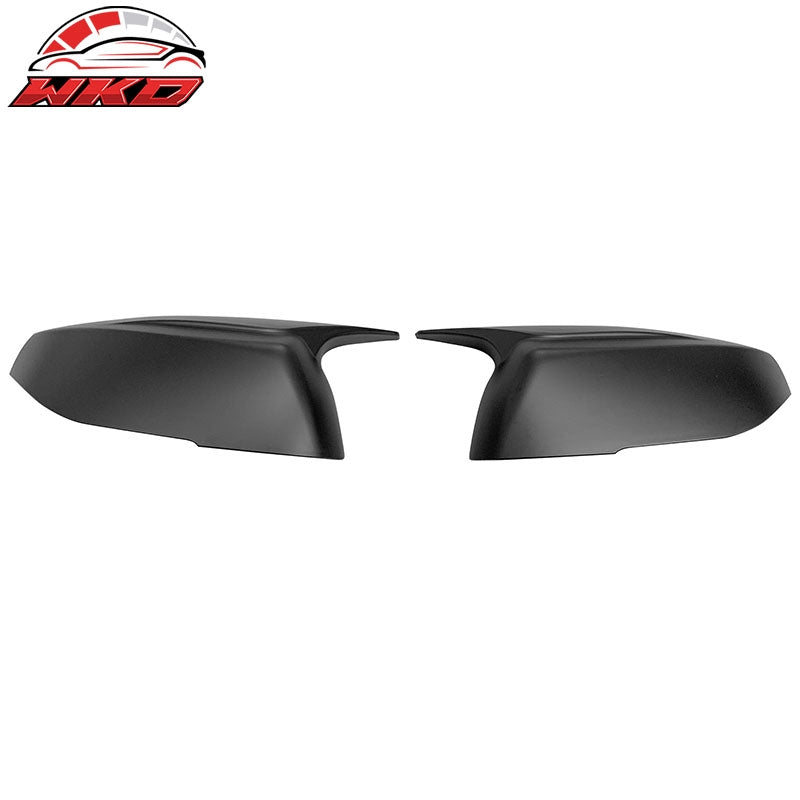 Fits 14-23 Infiniti Q50 Q60 Q70 QX30 Matte Black Rear View Side Mirror Cover Cap