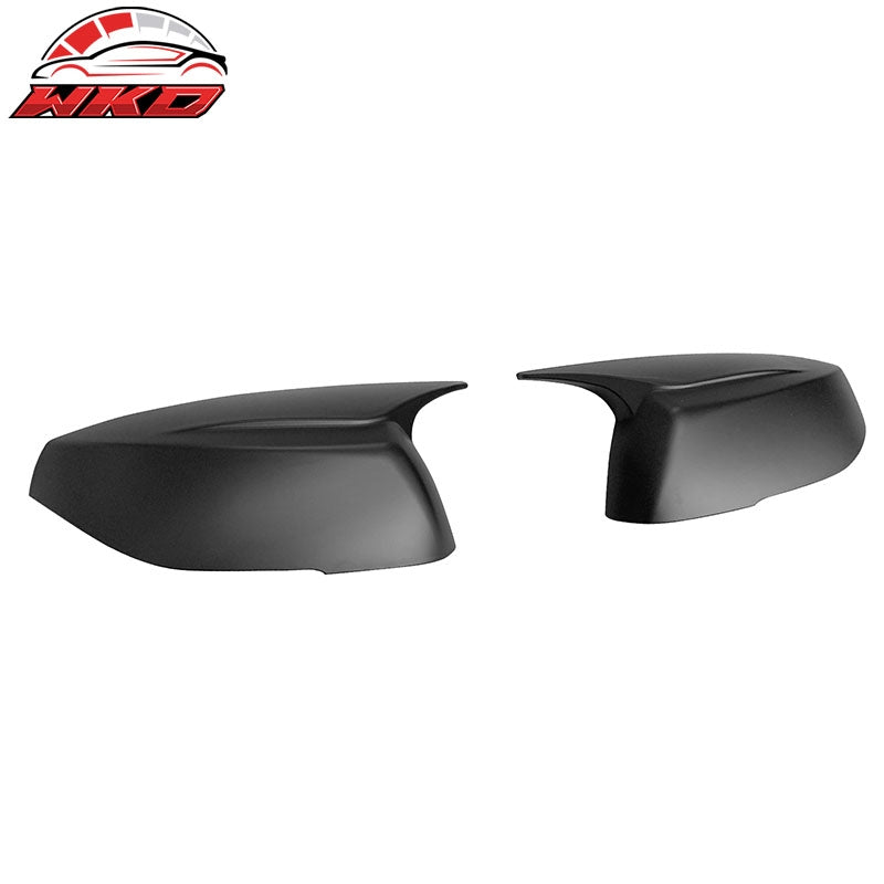 Fits 14-23 Infiniti Q50 Q60 Q70 QX30 Matte Black Rear View Side Mirror Cover Cap