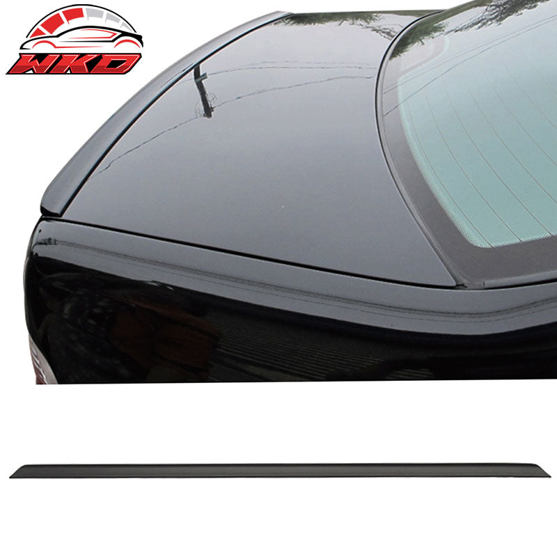 Fits 03-07 Infiniti G35 G45 2Dr Unpainted Black Trunk Spoiler - PUF