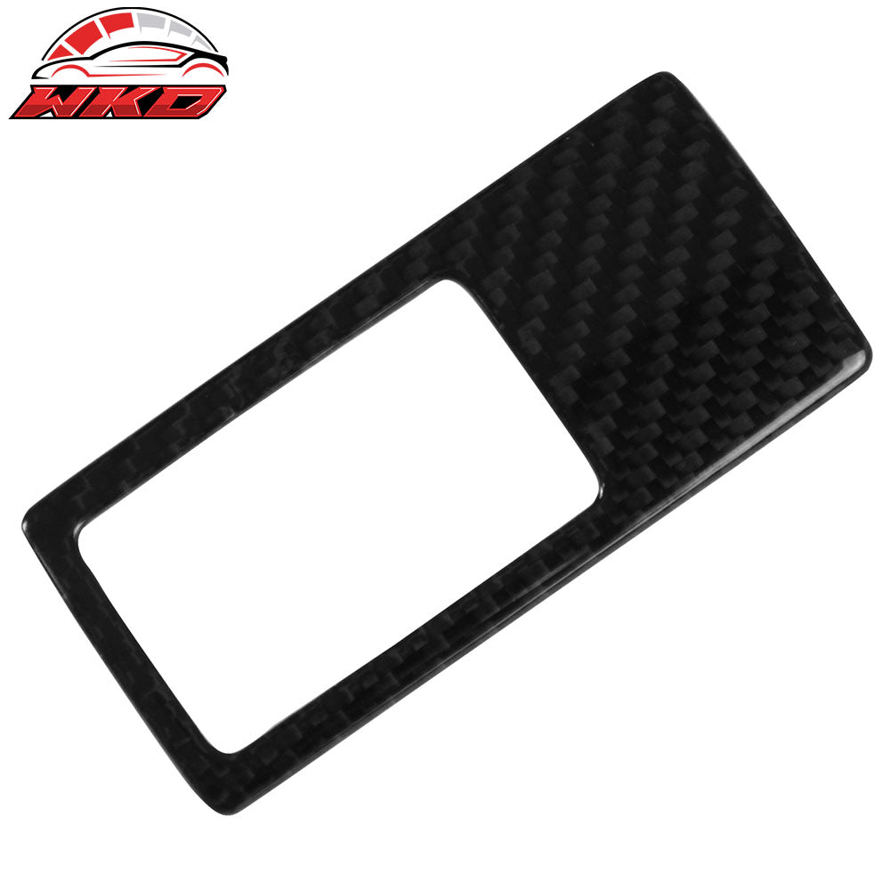 Fits 16-25 Mazda MX-5 Miata Carbon Fiber Interior Smart Idle Stop System Cover