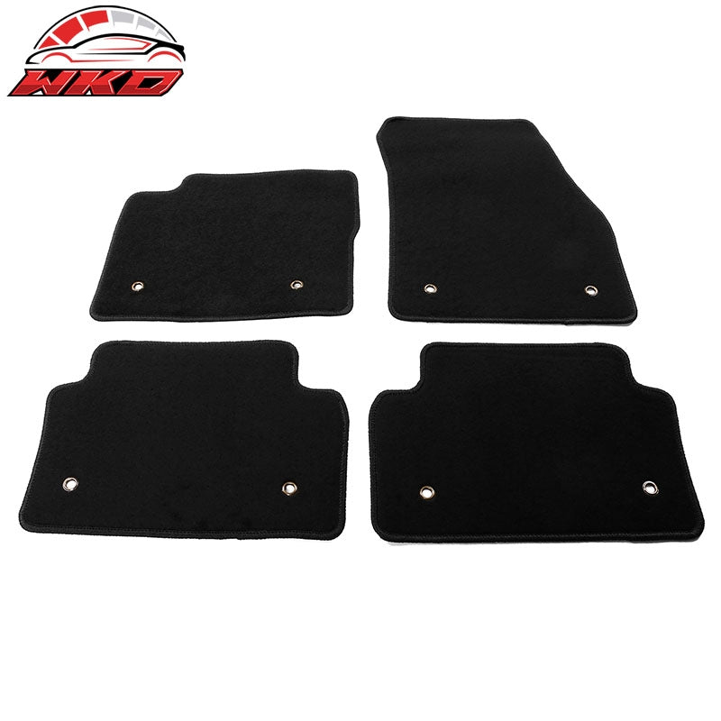 Fits 18-23 Jaguar E-Pace Front Rear Car Floor Mats Liner Carpets Set Nylon Black