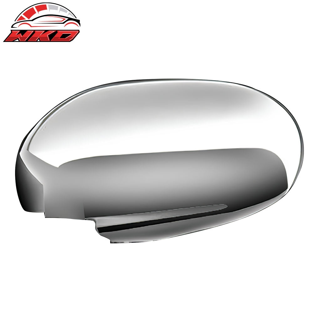 Wholesale 02-08 Jaguar X-Type Rear Side View Mirror Covers Caps Overlay Chrome ABS