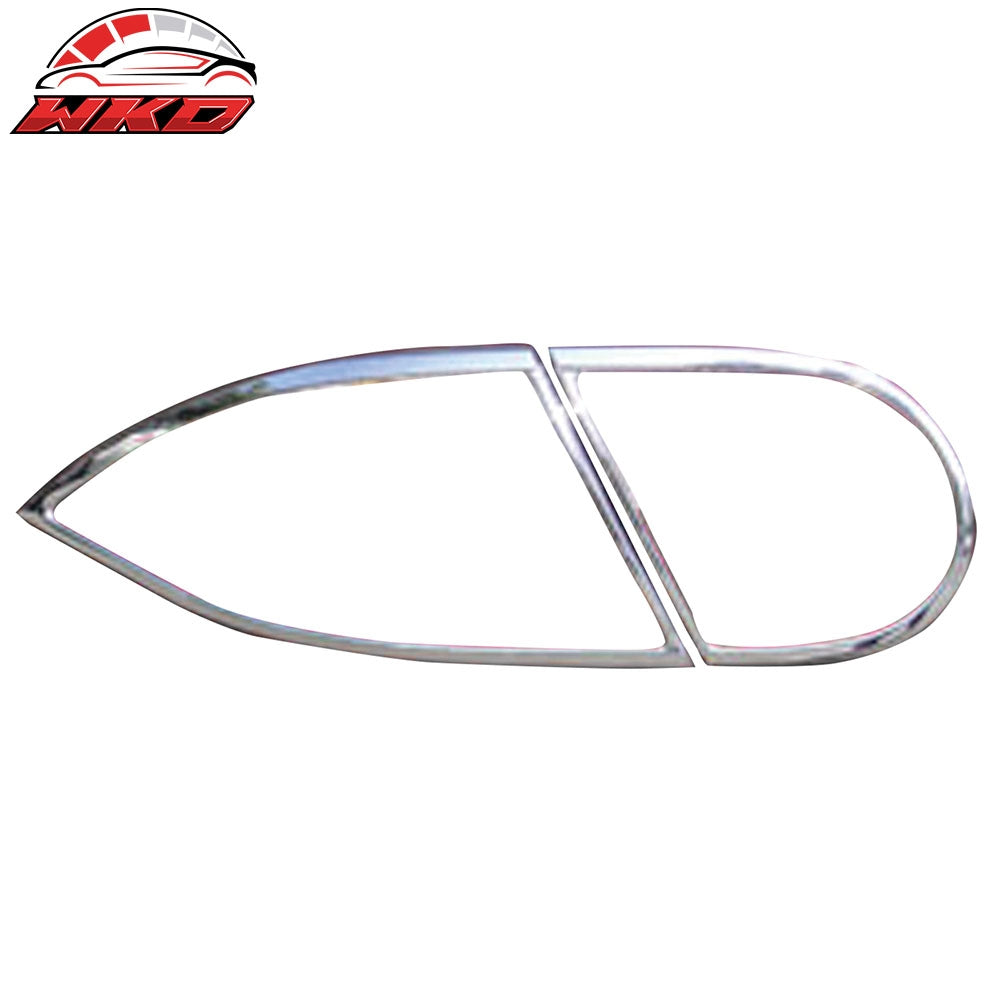 Wholesale 2007-2013 Jaguar XK 4PCS Rear Tail Light Lamp Bezel Cover Trim ABS Chrome