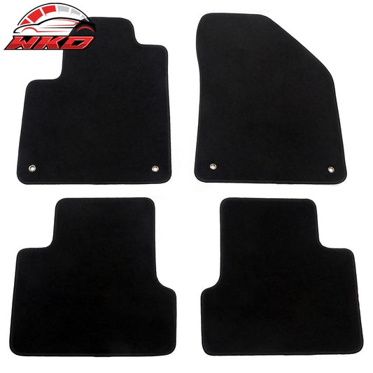 Wholesale 14-23 Jeep Cherokee Anti-Slip Front Rear Floor Mats Carpet Nylon 4PCS Black