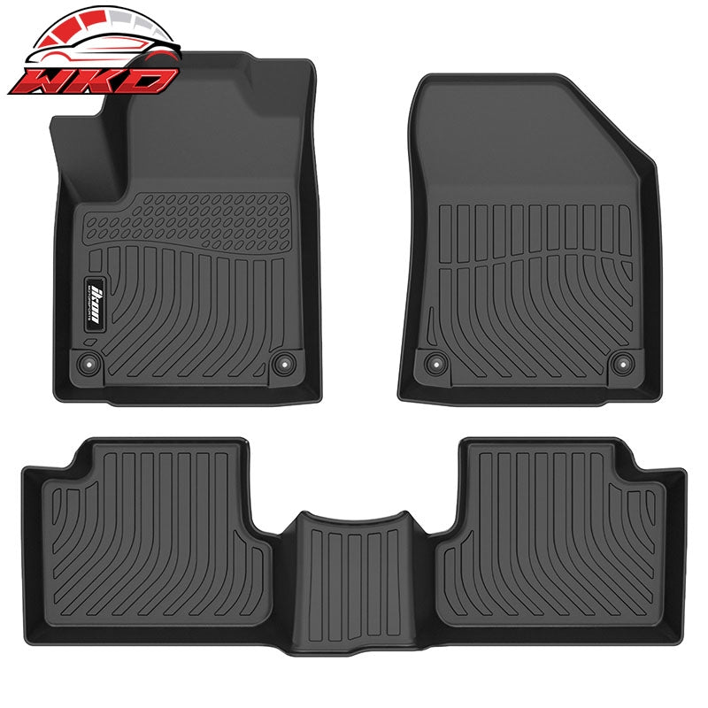 Wholesale 15-23 Jeep Cherokee TPE All Weather Waterproof 3D Floor Mats Liner Carpets
