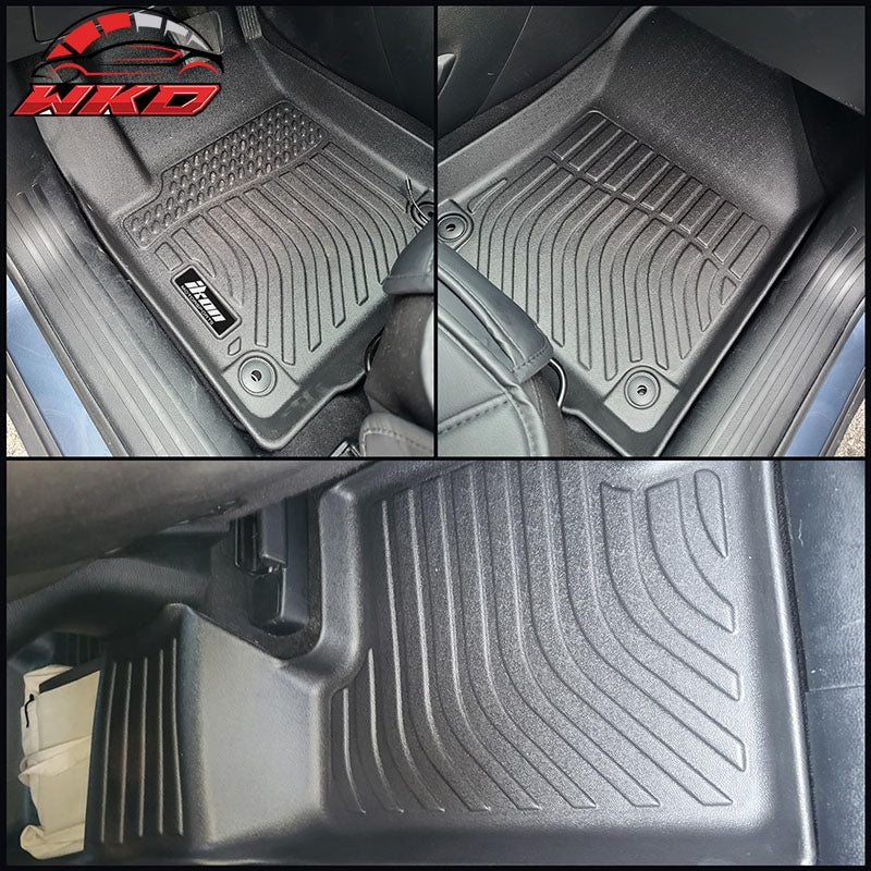 Fits 15-23 Jeep Cherokee TPE All Weather Waterproof 3D Floor Mats Liner Carpets