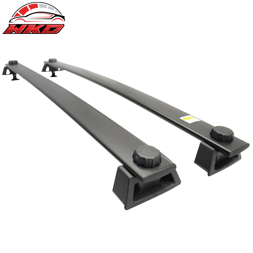 Fits 06-10 Jeep Commander OE Black Roof Rack Cross Bars Luggage Carrier Set Kits