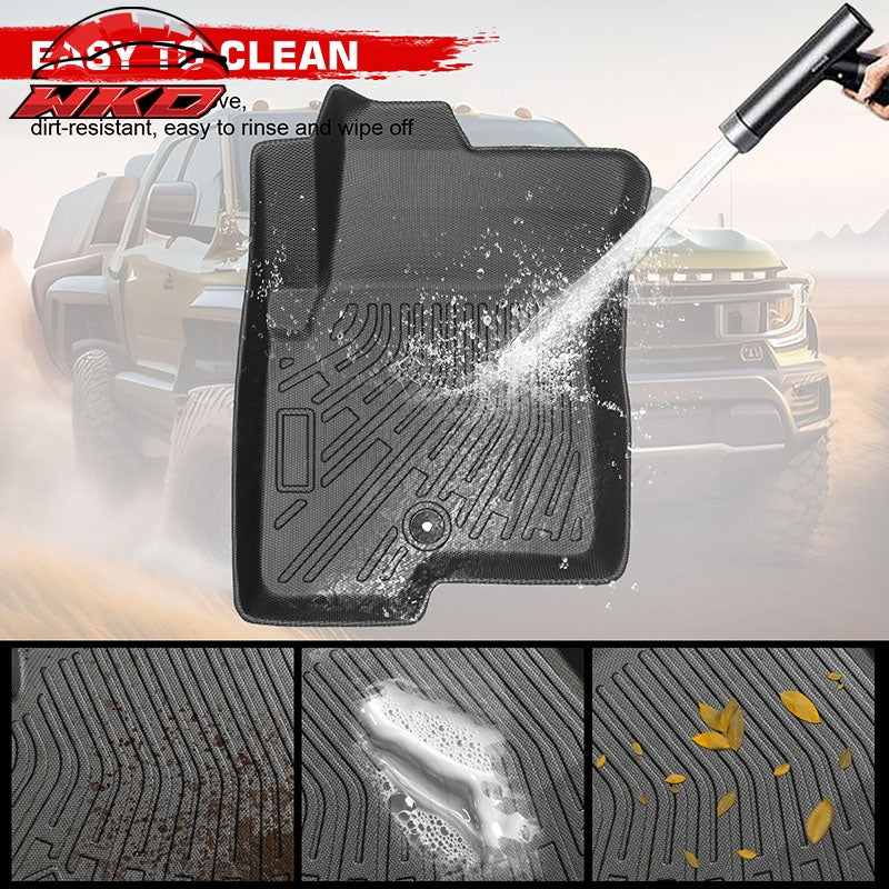 Fits 2007-2017 Jeep Compass 3D TPE Floor Mats All Season Carpets + Window Visors