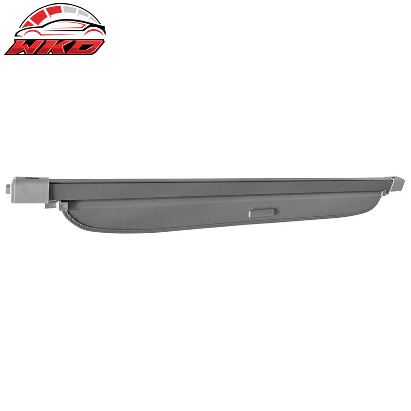 Fits 07-16 Jeep Compass 07-17 Patriot Tonneau Cover Retractable Rear Cargo Gray