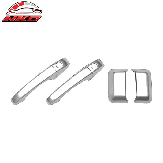 Wholesale 07-16 Jeep Compass 6PCS Front Rear Door Handle Cover W/1-Keyhole Chrome