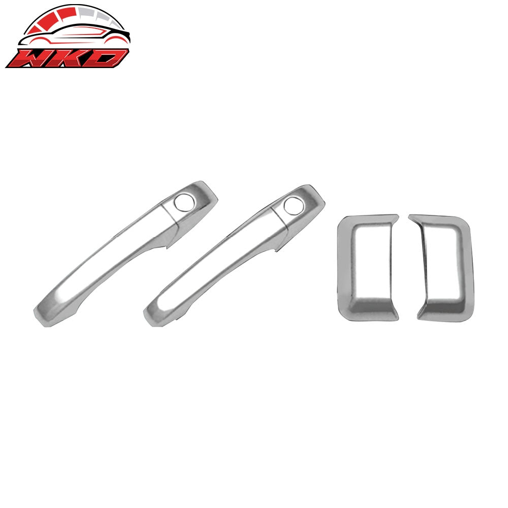 Wholesale 07-16 Jeep Compass 6PCS Front Rear Door Handle Cover W/1-Keyhole Chrome
