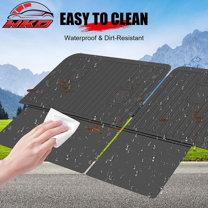 Fits 22-26 Jeep Grand Cherokee 5 Seats TPE 3D Rear Seat Back Backrest Liner Mats