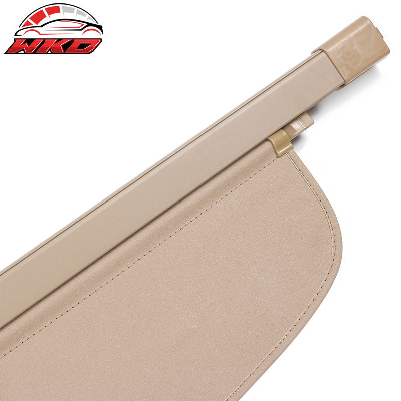 Fits 11-21 Grand Cherokee Beige Cargo Cover Retractable Security Luggage Shade