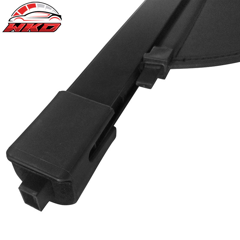 Fits 11-21 Grand Cherokee Black Cargo Cover Retractable Security Luggage Shade