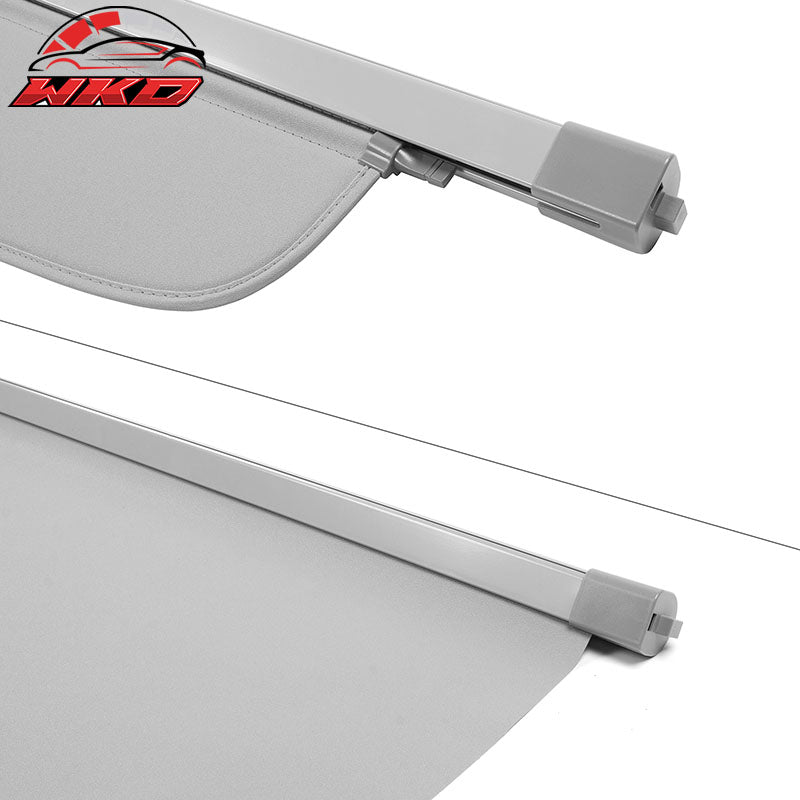 Fits 11-21 Grand Cherokee Grey Cargo Cover Retractable Security Luggage Shade