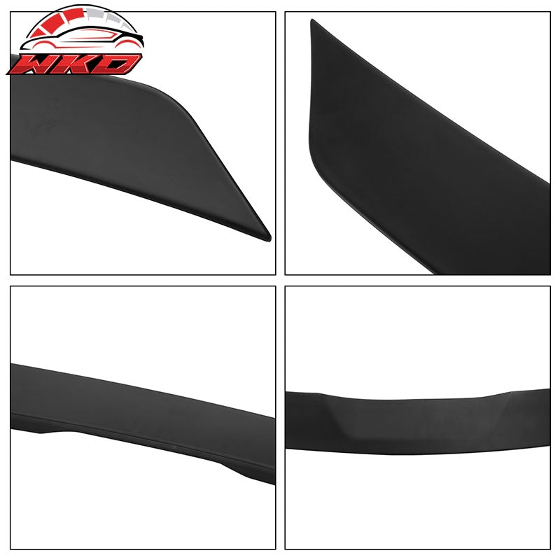 Fits 14-22 Jeep Grand Cherokee DuckBill ABS Add-on Trunk Spoiler Lip Matte Black