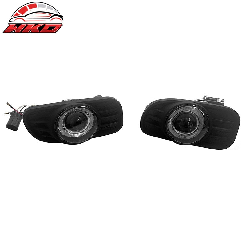 Wholesale 99-03 Jeep Grand Cherokee Fog Lights Black Housing Clear Lens Lamps Pair