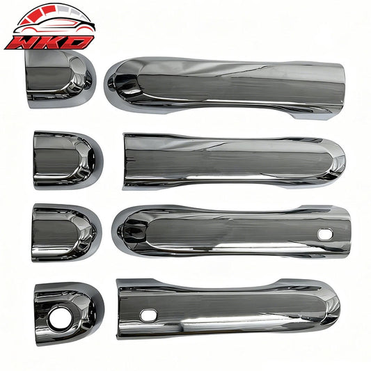Wholesale 15-22 Jeep Renegade Chrome Door Handle Cover 1 Keyhole 2 Smart Key Cut-Out