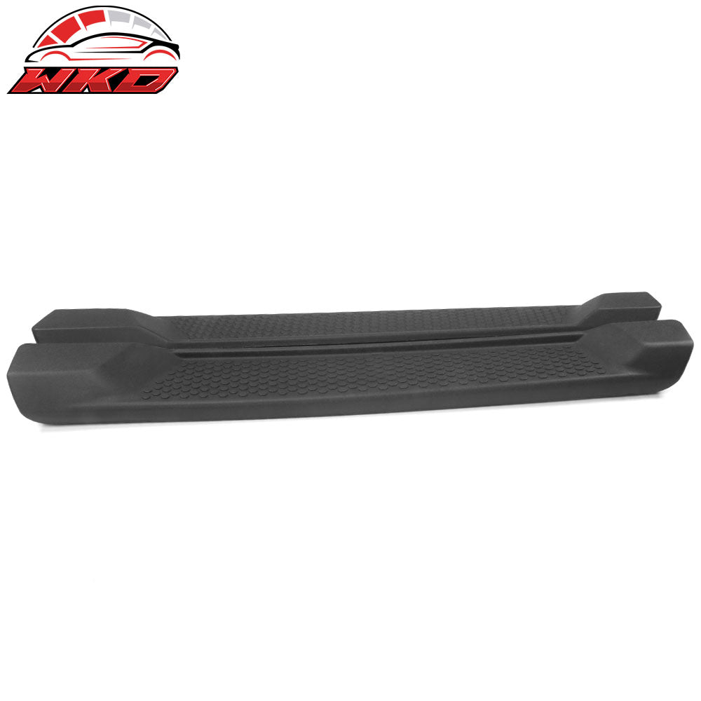 Fits 18-25 Jeep Wrangler JL 2 Door Textured Nerf Bar Side Step Running Boards