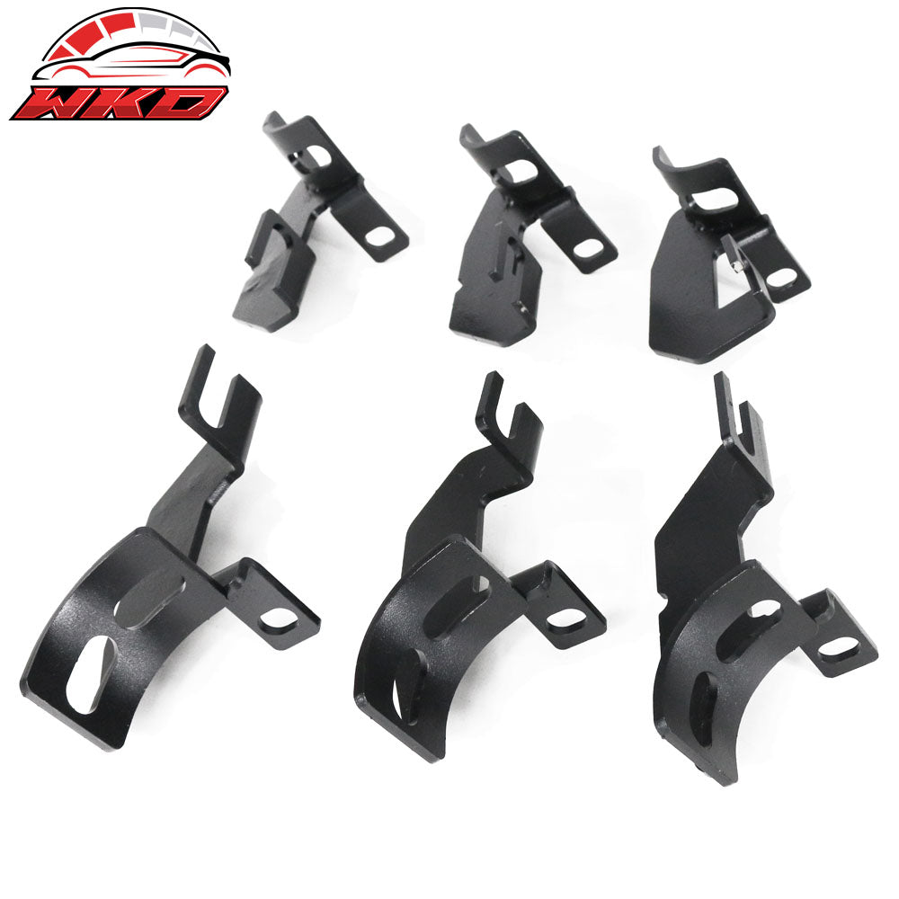 Fits 07-18 Jeep Wrangler 4Dr BCT Style Side Step Bars