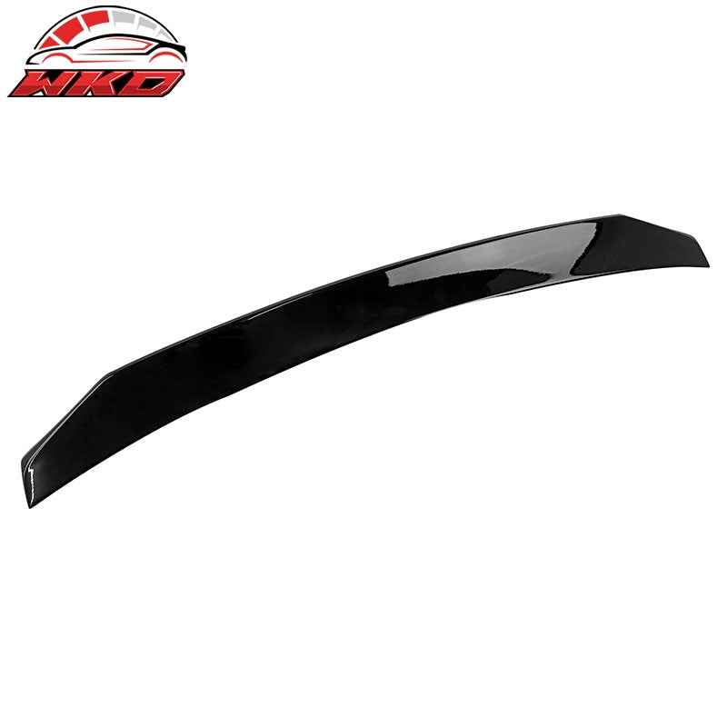 Fits 21-26 Kia EV6 X Style Rear Ducktail Trunk Spoiler Wing Lip ABS Gloss Black